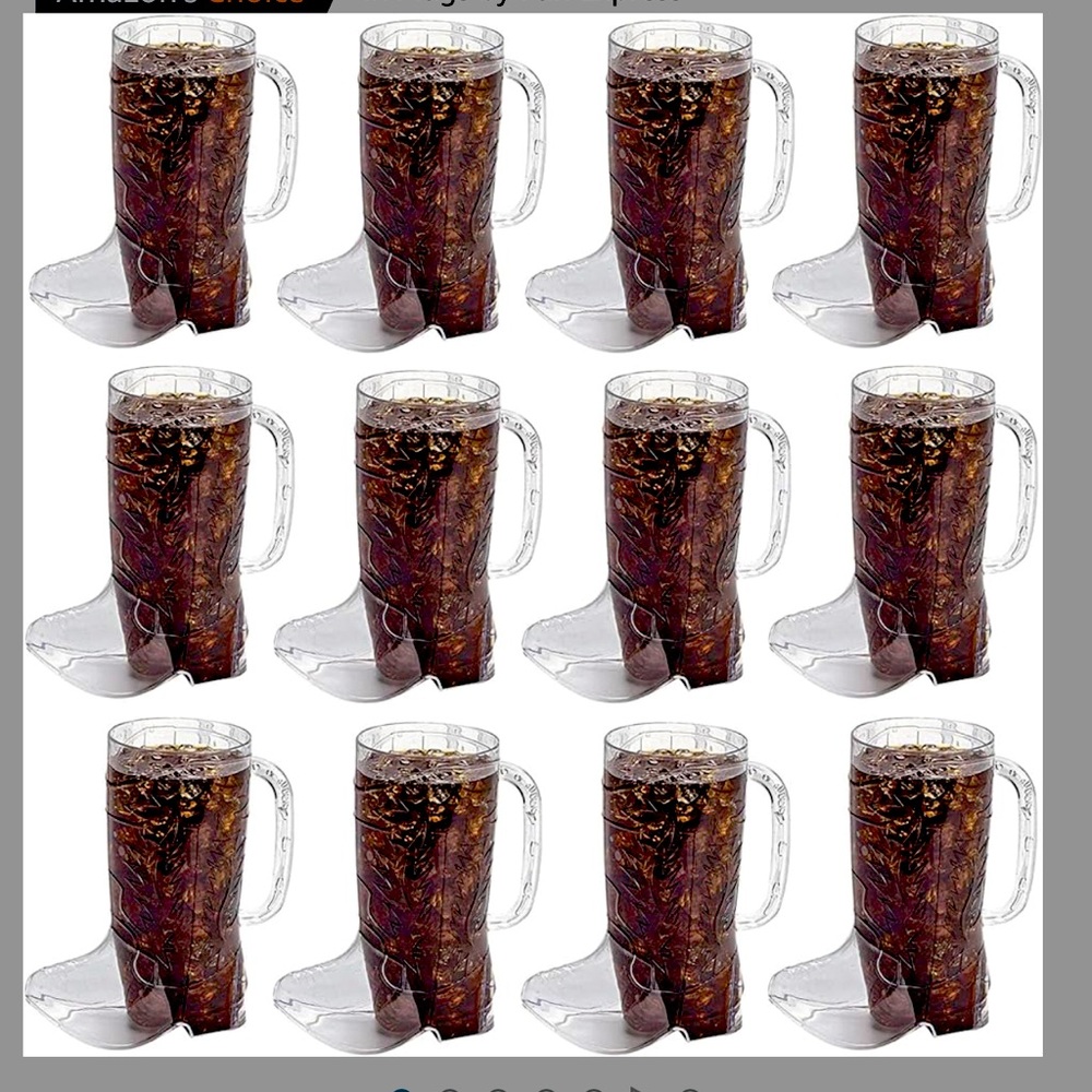 Cowboy Boot Mugs